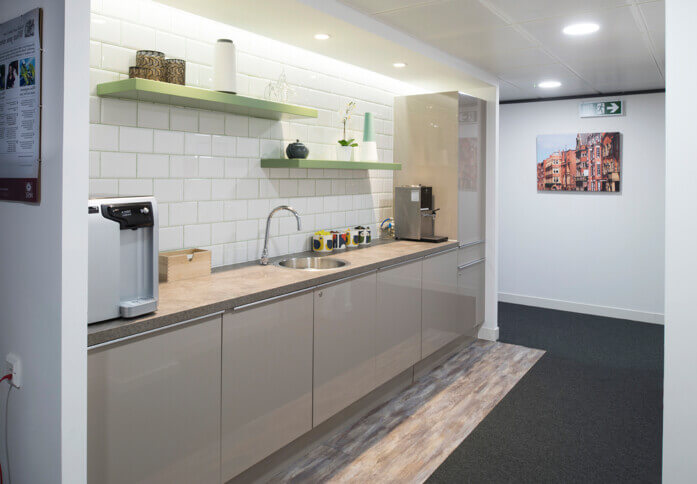 Kitchenette at Newhall Street, Regus in Birmingham