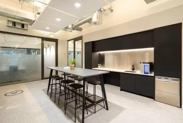 Kitchenette at Wharfside Street, Regus in Birmingham