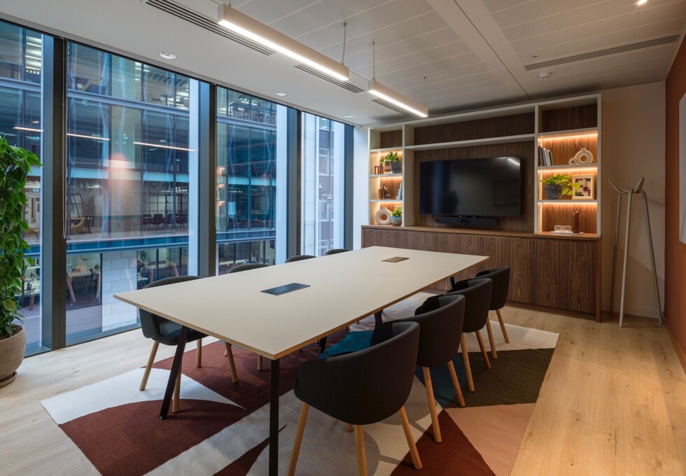 Meeting rooms at Colmore Row, X and Why Ltd in Birmingham