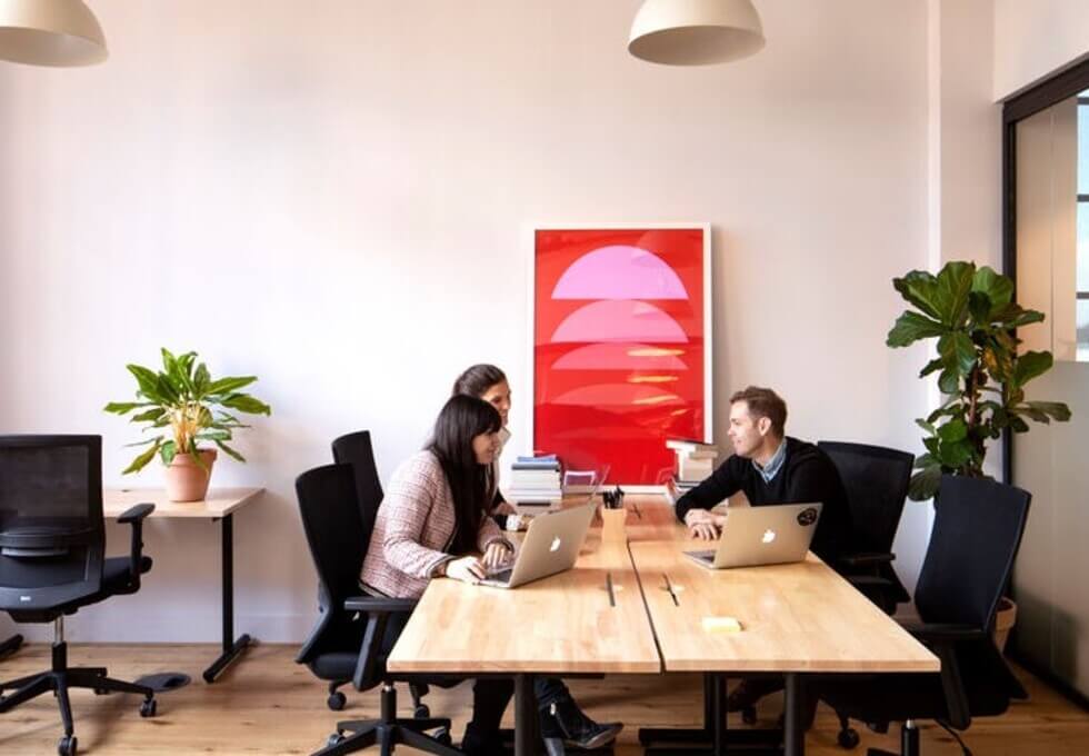 Private workspace, Newhall Street, WeWork in Birmingham