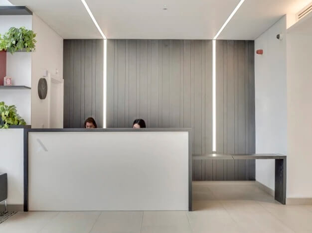 Reception area at Calthorpe Road, Regus in Birmingham