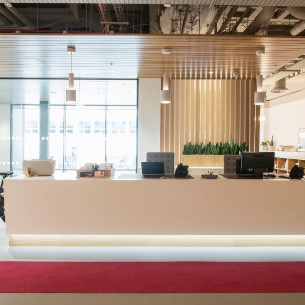 Reception at Bull Street, Regus in Birmingham