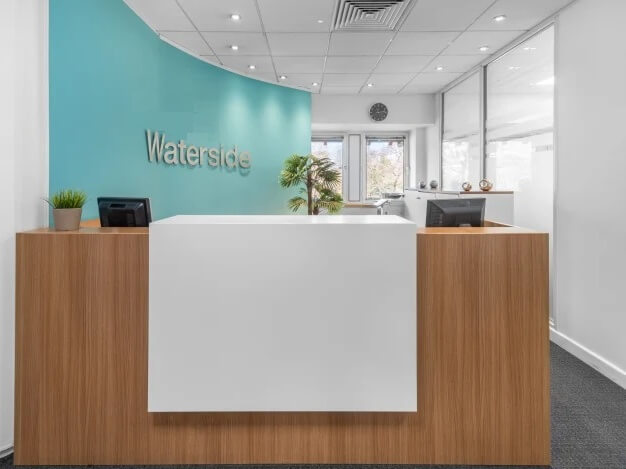 Reception at Solihull Parkway, Regus in Birmingham