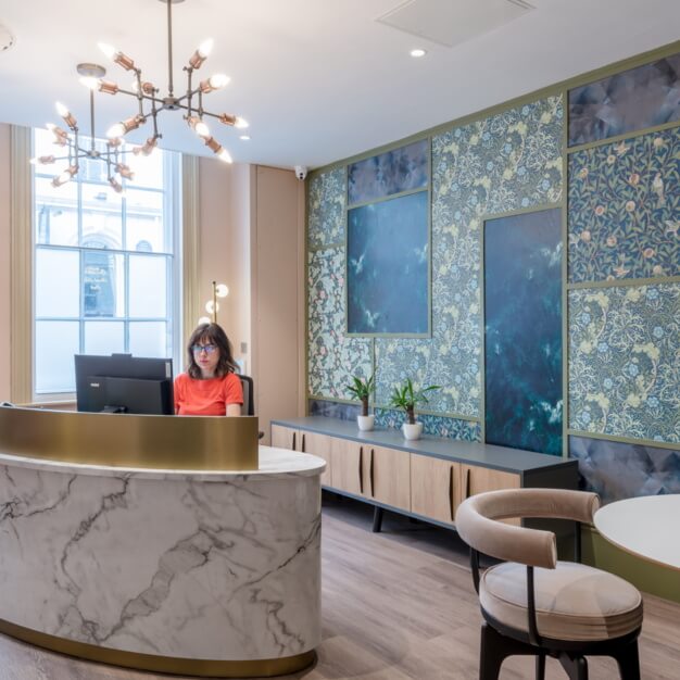 Reception - Colmore Row, The Boutique Workplace Company in Birmingham