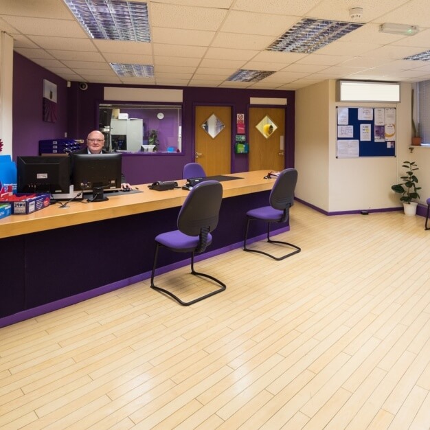 Reception in Kings Road, Biz-Space, Birmingham