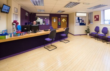 Reception in Kings Road, Biz-Space, Birmingham