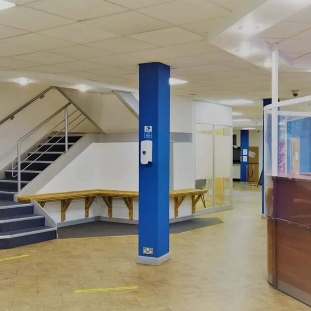 Reception in Kings Road, UKO Serviced Offices, Birmingham