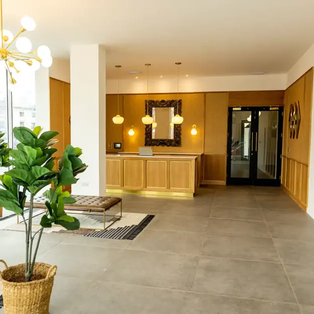 Reception in Vyse Street, L7 Management, Birmingham