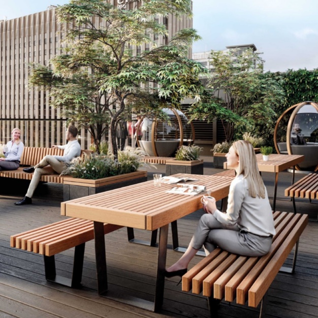 Roof terrace - Brindley Place, Spacemade in Birmingham