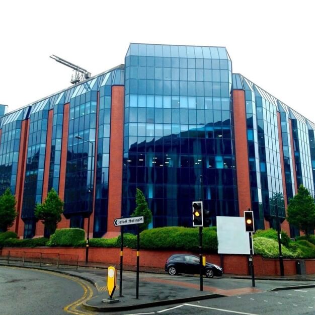 The building at Calthorpe Road, Regus, Birmingham
