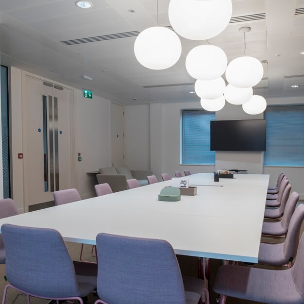 The meeting room at Bull Street, Regus in Birmingham