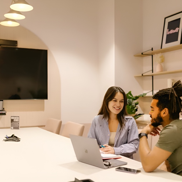 The meeting room at Temple Row, Runway East in Birmingham