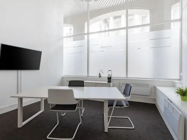 The meeting room at Victoria Square, Regus in Birmingham