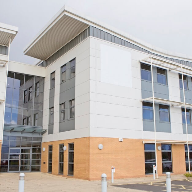 The building at Isidore Road, Regus in Bromsgrove
