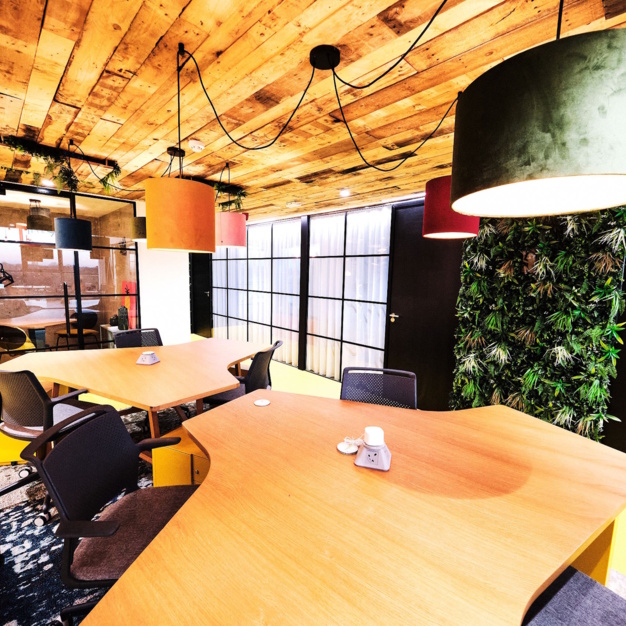The communal space at Park Plaza, Offiss Ltd in Cannock