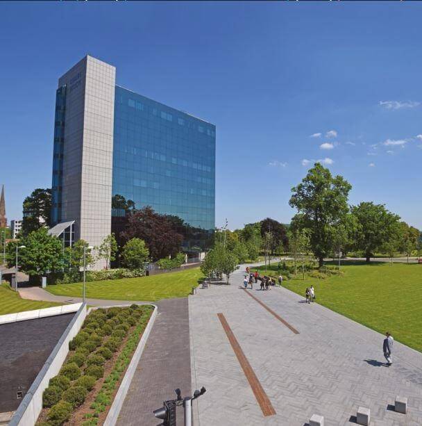 The building at Manor House Drive, FigFlex Offices Ltd in Coventry