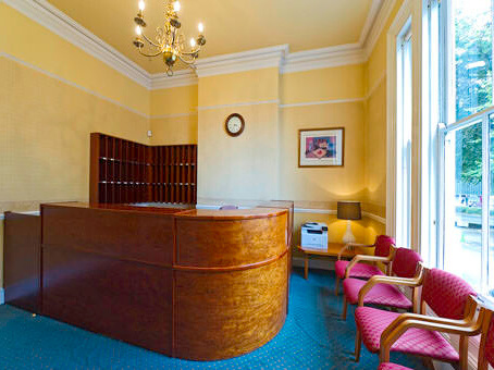 The reception at Warwick Road, Regus in Coventry