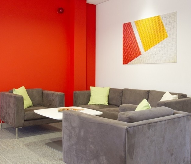 A breakout area in Crab Apple Way, Regus, Evesham