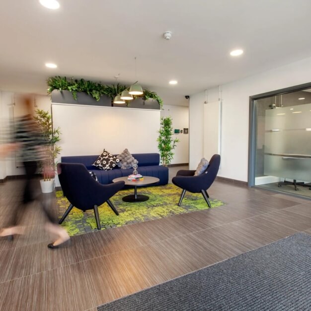 Breakout space in Broadwell Road, Pure Offices (Oldbury)