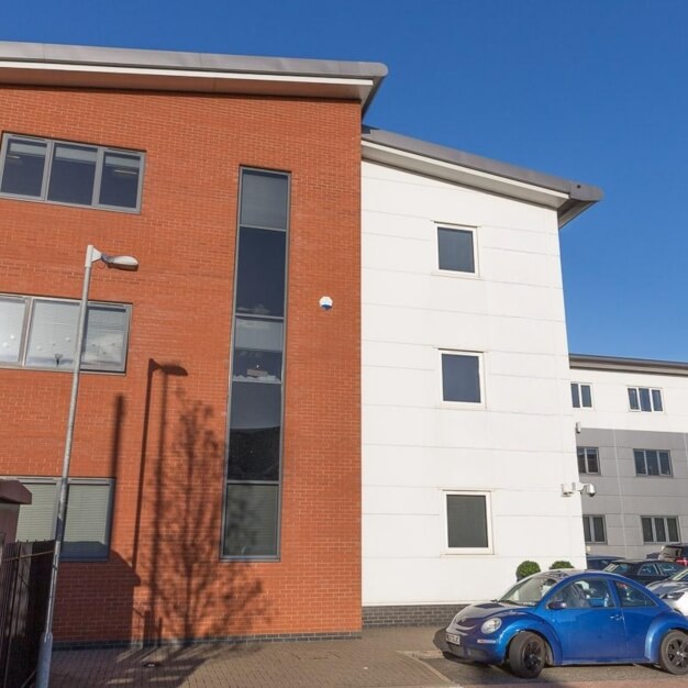 Building outside at Broadwell Road, Pure Offices, Oldbury