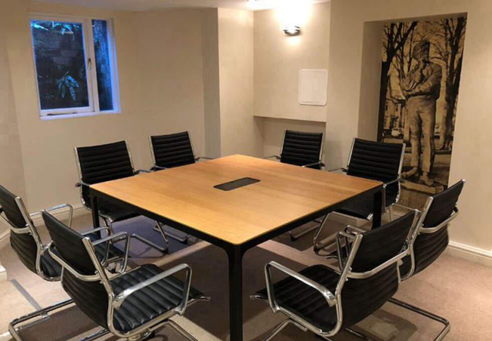 The meeting room at Regent Place, Mike Roberts Property in Rugby