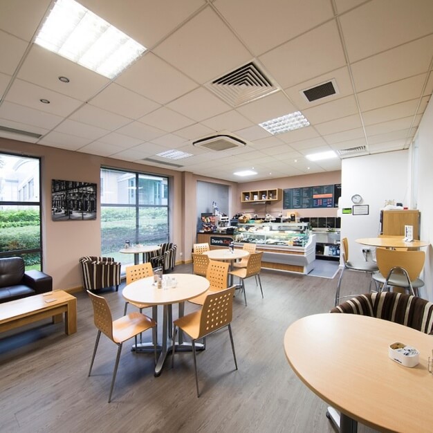The café at Central Boulevard, Regus in Solihull