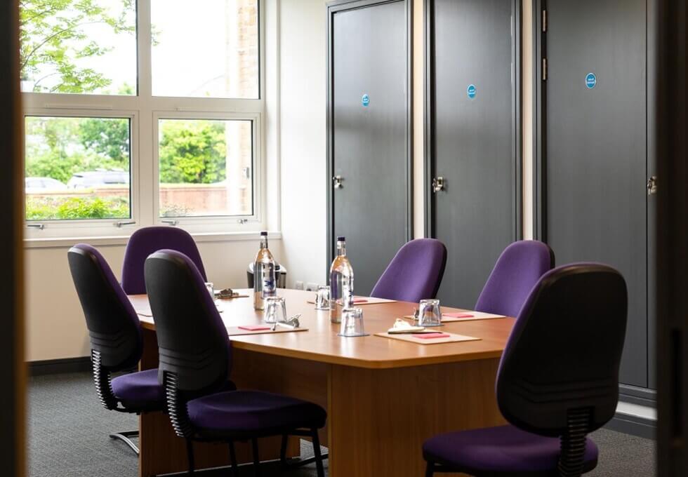 The meeting room at Highlands Road, Biz-Space in Solihull