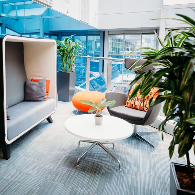 A breakout area in Victoria Road, Business Lodge, Stoke On Trent