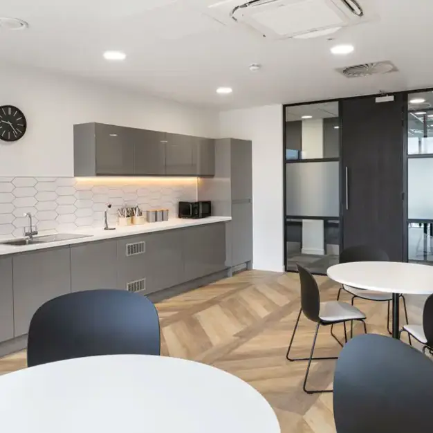 A breakout area in Hollinswood Road, The Serviced Office Company, Telford