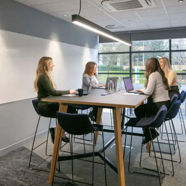 Breakout space for clients - Hollinswood Road, The Serviced Office Company in Telford