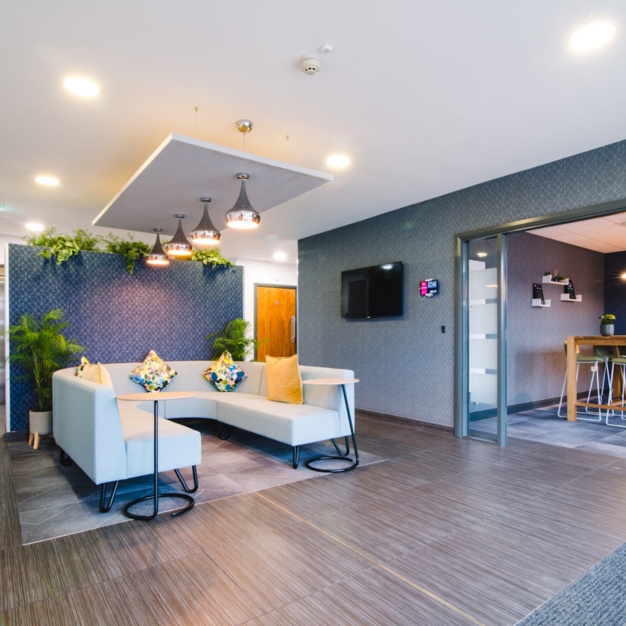 Breakout space for clients - Plato Close, Pure Offices in Warwick
