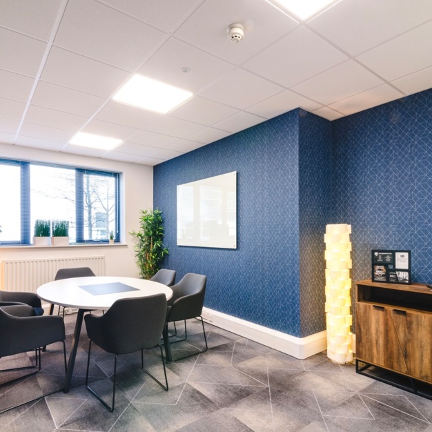 Breakout space in Tournament Fields, Pure Offices (Warwick)
