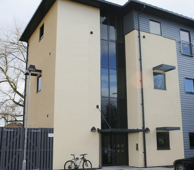 Building external for Portobello Way, Mike Roberts Property, Warwick