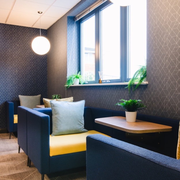 The breakout area - Plato Close, Pure Offices (Warwick)