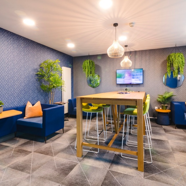 The breakout area - Tournament Fields, Pure Offices, Warwick