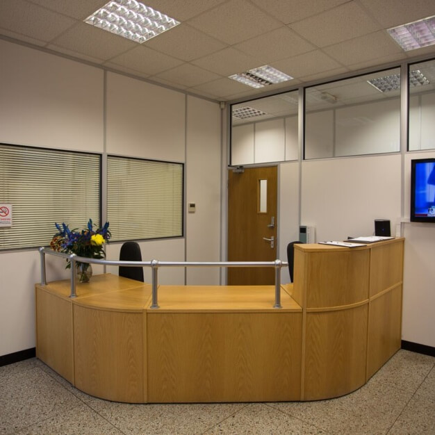 Reception area at Church Street, Jacob Asset Management Ltd in Wednesbury