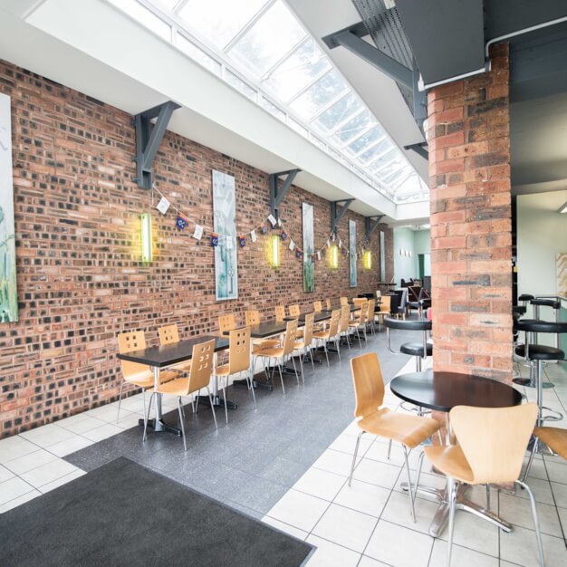 A breakout area in Gipsy Lane, West Midlands House, Willenhall