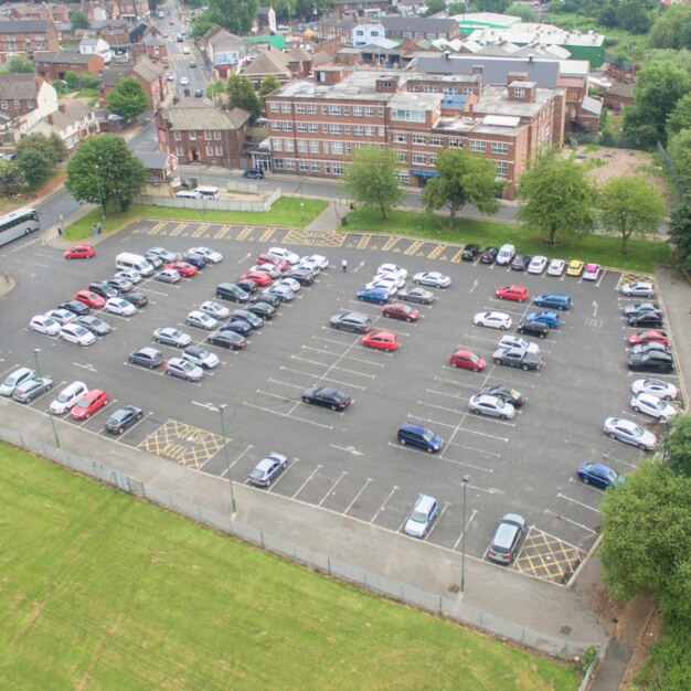 The parking at Gipsy Lane, West Midlands House in Willenhall