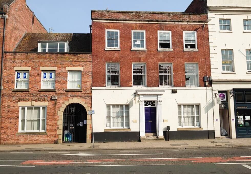 The building at Foregate Street, Restdale House Ltd, Worcester