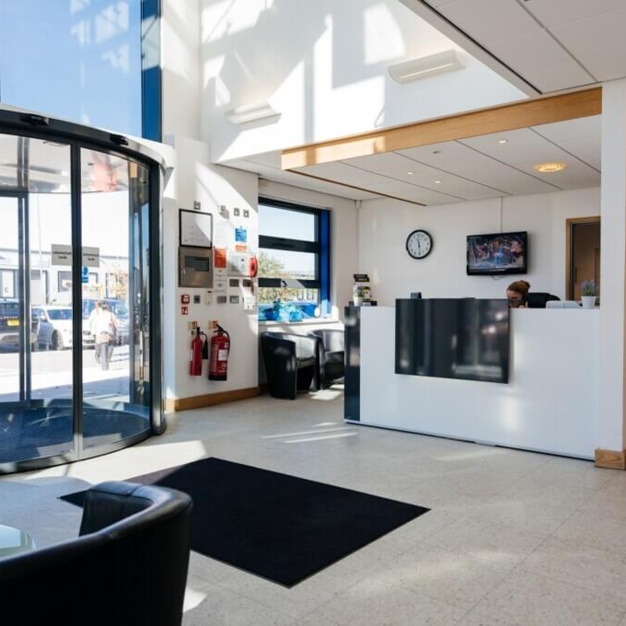 Reception in Middlewoods Way, Biz-Space, Barnsley
