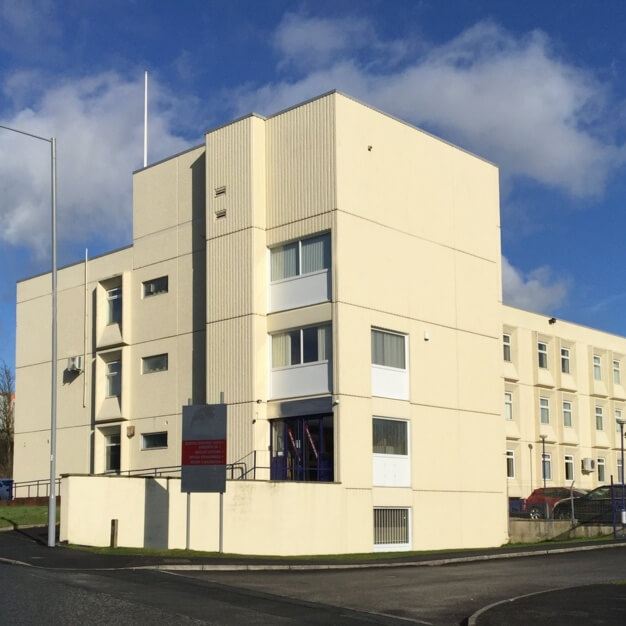 Building outside at Roydsdale Way, Titan Business Centre, Bradford