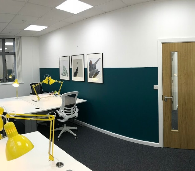 Enjoy the communal space in Coop Place, Hope Park Business Centre in Bradford
