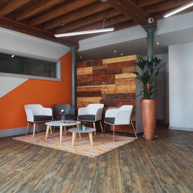 Reception at Reva Syke Road, Wizu Workspace in Bradford