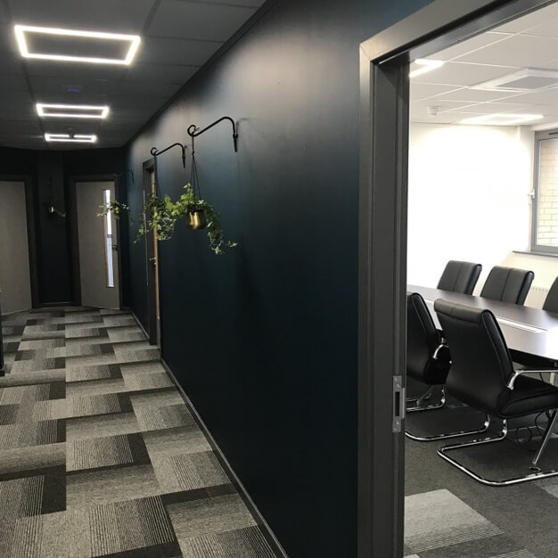 The meeting room at Coop Place, Hope Park Business Centre in Bradford
