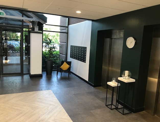 Atrium area at Ten Pound Walk, Biz-Space, in Doncaster