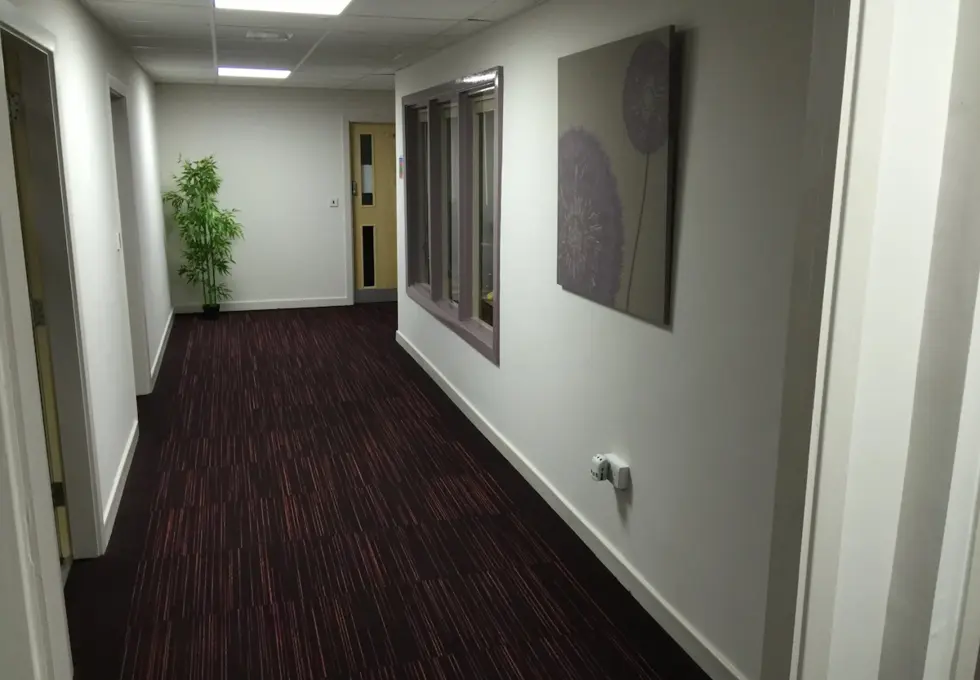 The hallway in West Dock Street, West One Business Village Ltd, Hull
