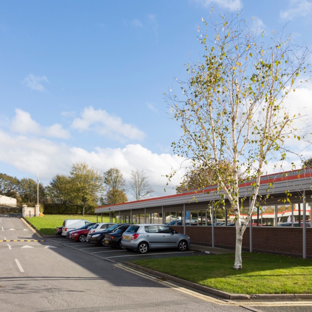 The parking at Manse Lane, Knaresborough Technology Park Ltd in Knaresborough