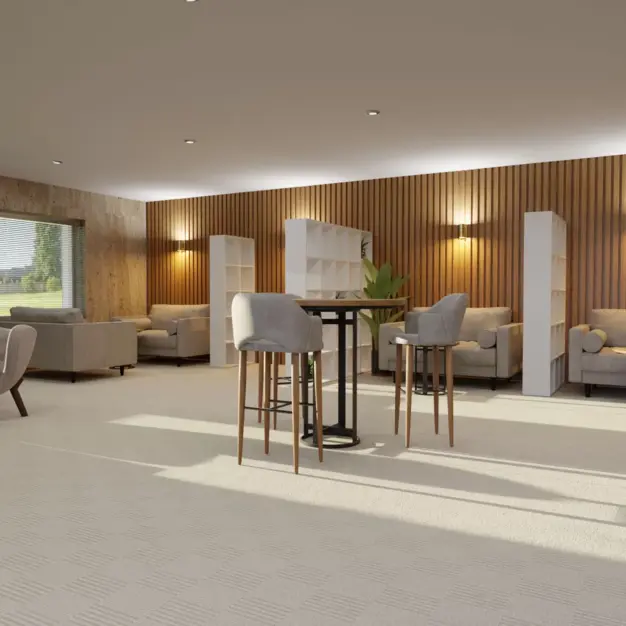 A breakout area in Lower Wortley, Biz Hub, Leeds
