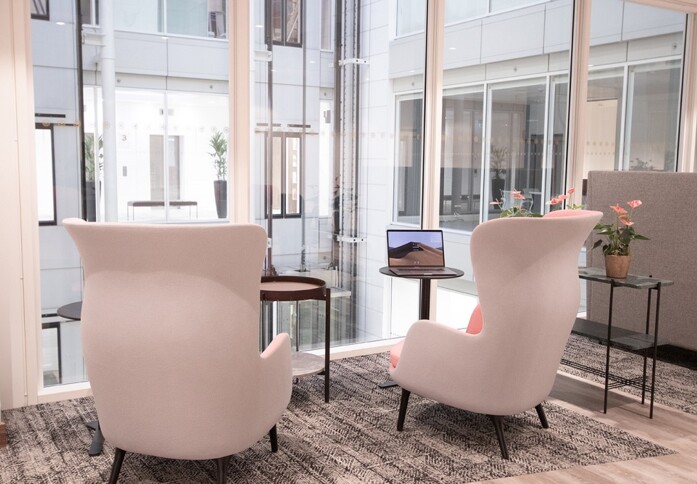 A breakout area in Park Row, Gilbanks, Leeds