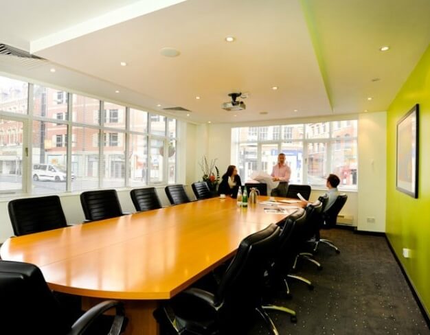 Boardroom at Sovereign Street, Prospect Business Centres in Leeds